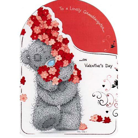 Granddaughter Valentines Me to You Bear Card £1.80